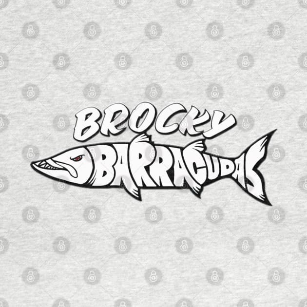 Brocky Barracuda tee by ArmChairQBGraphics